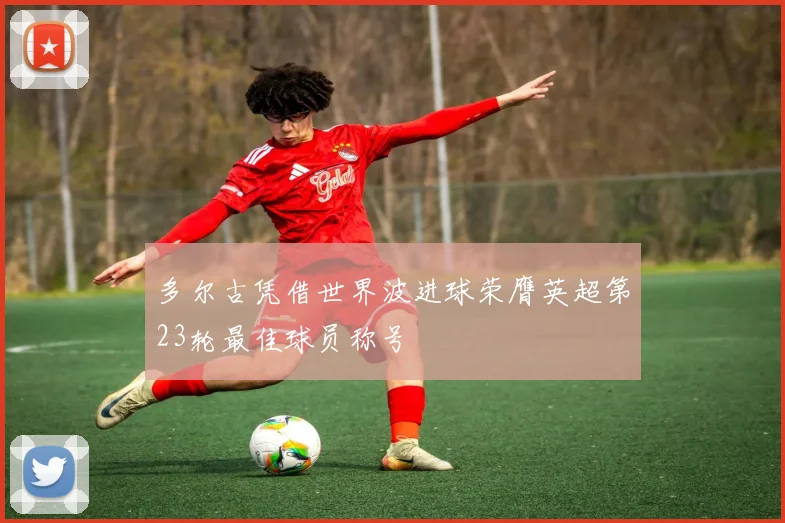 多尔古凭借世界波进球荣膺英超第23轮最佳球员称号