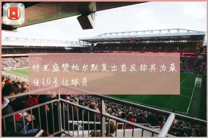 特里盛赞帕尔默复出首发称其为最佳10号位球员